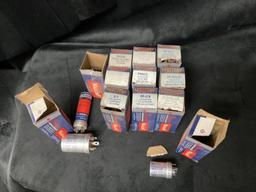 Vintage lot of new old stock, Mallory Capacitors & More