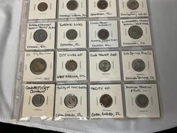 VINTAGE LOT OF TRANSPORTATION TOKENS