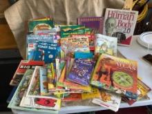 LARGE LOT OF CHILDRENS BOOKS & MORE