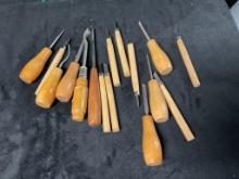 GROUP OF WOOD WORKING TOOLS