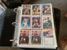 1990s BASEBALL CARDS IN BOOK - SOME DINGY FROM STORAGE