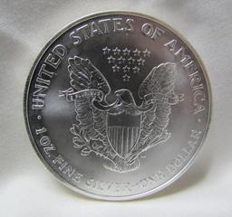 2002 SILVER EAGLE 1 OZ. FINE SILVER