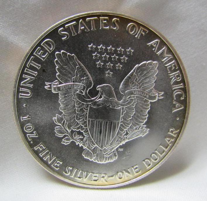 1988 SILVER EAGLE 1 OZ. FINE SILVER