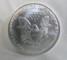 1996 SILVER EAGLE 1 OZ. FINE SILVER