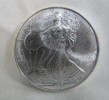 1996 SILVER EAGLE 1 OZ. FINE SILVER