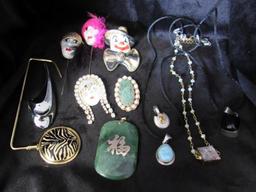 quantity of costume jewelry