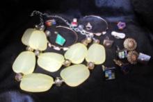 quantity of costume jewelry