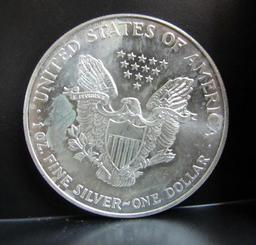 1995 SILVER EAGLE 1 OZ. FINE SILVER