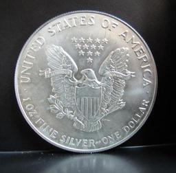 1993 SILVER EAGLE 1 OZ. FINE SILVER