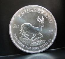 2018 SOUTH AFRICA 1 TROY OZ. FINE SILVER