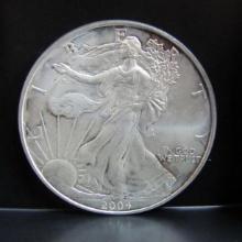 2004 SILVER EAGLE 1 OZ. FINE SILVER