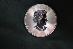 2018 Canadian 5 Dollar 1 oz. Silver Coin
