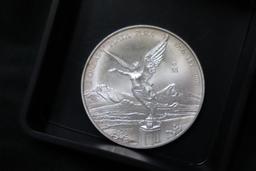 1996 Mexican 2 oz. Silver