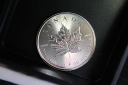2018 Canadian 5 Dollar 1 oz. Silver Coin