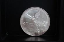 1999 Mexican 1 0z. Silver Coin