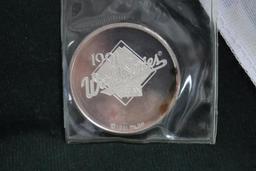 1991 Minnesota Twins World Champions One Troy oz. Fine Silver