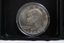 1974 Eisenhower Dollar Coin