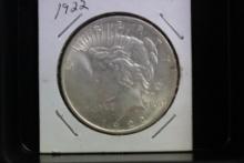 1922 Peace Silver Dollar