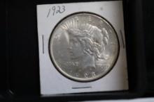 1923 Peace Silver Dollar