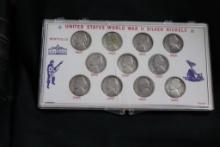 United States World War II Silver Nickle's