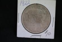 1922 Peace Dollar