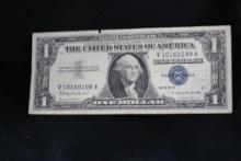 1957 B One Dollar Silver Certificate