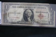 1935 A One Dollar Silver Certificate