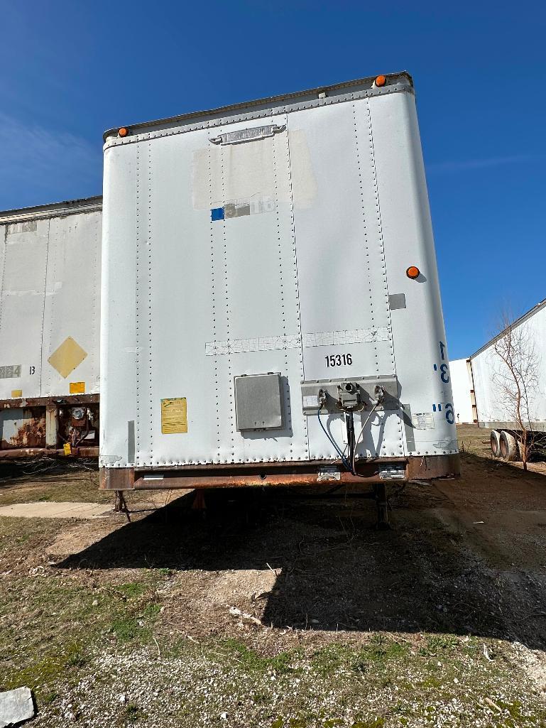 1996 Trailmobile Van Trailer 53 ft . Long