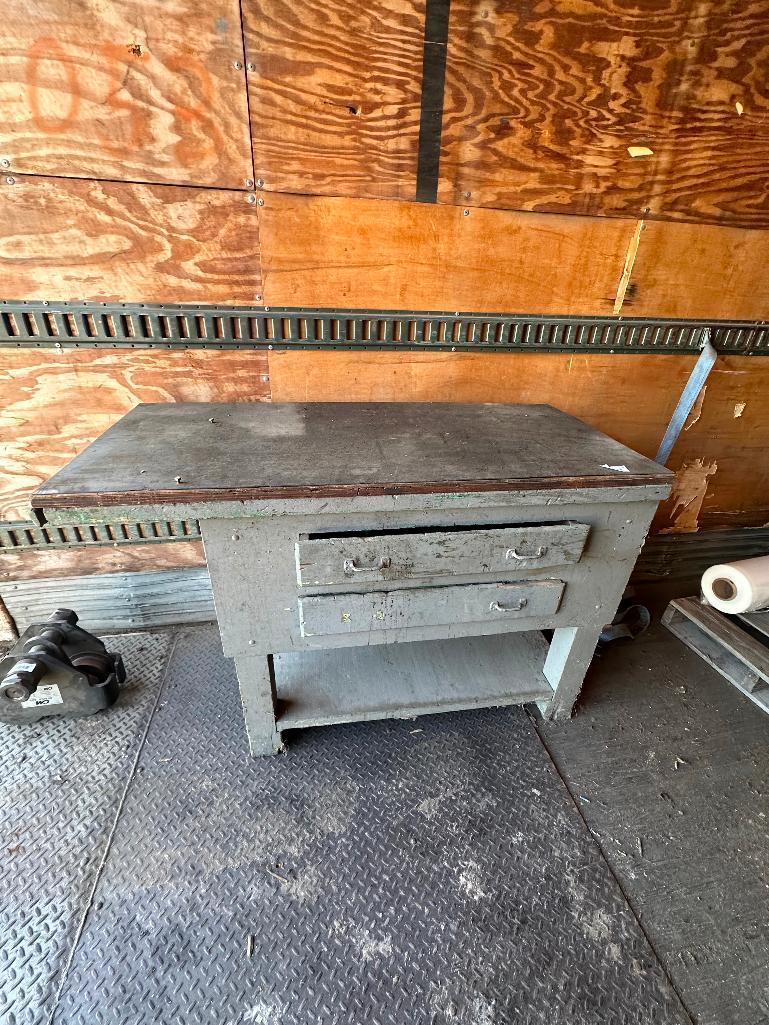 Approx. 48 in. Wide Rustic & Primitive Work Bench