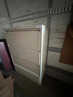 Hon 4-Drawer File Cabinet, No Key