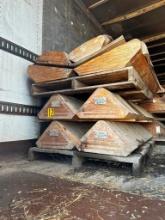 Large Quantity of Cardboard Molding Forms