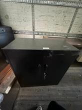 Metal Storage Cabinet with key, Approx. 32 in. wide