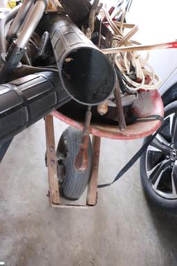 Wheel Barrel With Contents