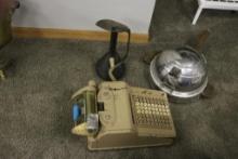 Miscellaneous Lot Including Type Writer