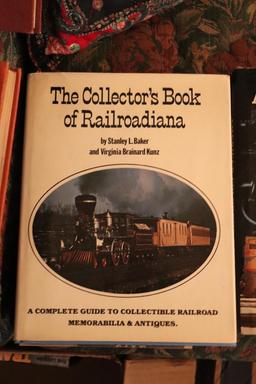 Large collection of railroad books