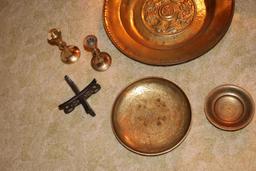 Large Quantity Of Vintage Brass Items