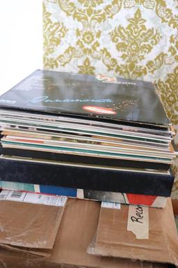 Large Quantity Of LP Record Albums from the 40's, 50's 60's, To include show tunes, Big Band,