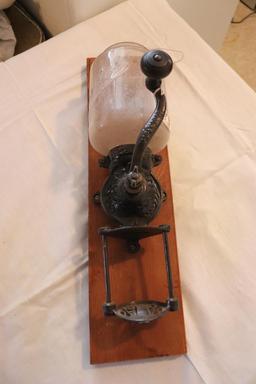 Antique coffee grinder