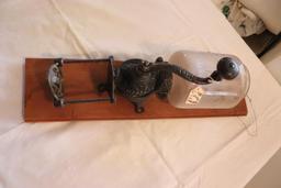 Antique coffee grinder