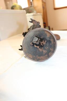 Antique coffee grinder