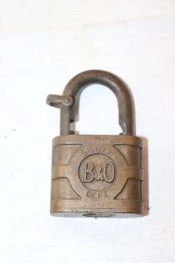 Old B & O Railroad Lock