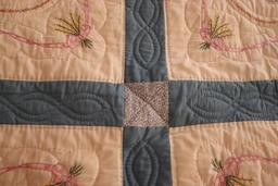 Hand Made Quilt 77 in. X 100 in.