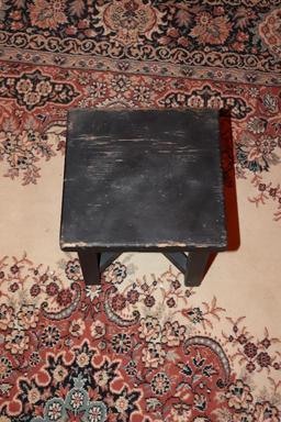 Small Wooden Foot Stool 11 in. x 11 in. x 11 in.