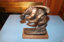 12 in. Bronze Finish Statue