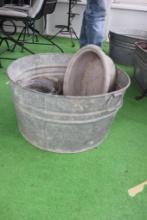 Galvanized Tub