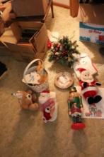 Large lot of Christmas decor