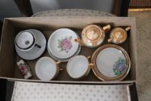 Small China Cups and Saucers