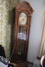 Howard Miller grandfather clock (tempus fugit)