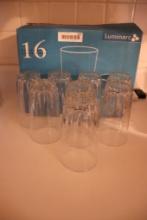 Luminary 24-piece glass cup set