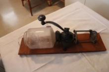 Antique coffee grinder